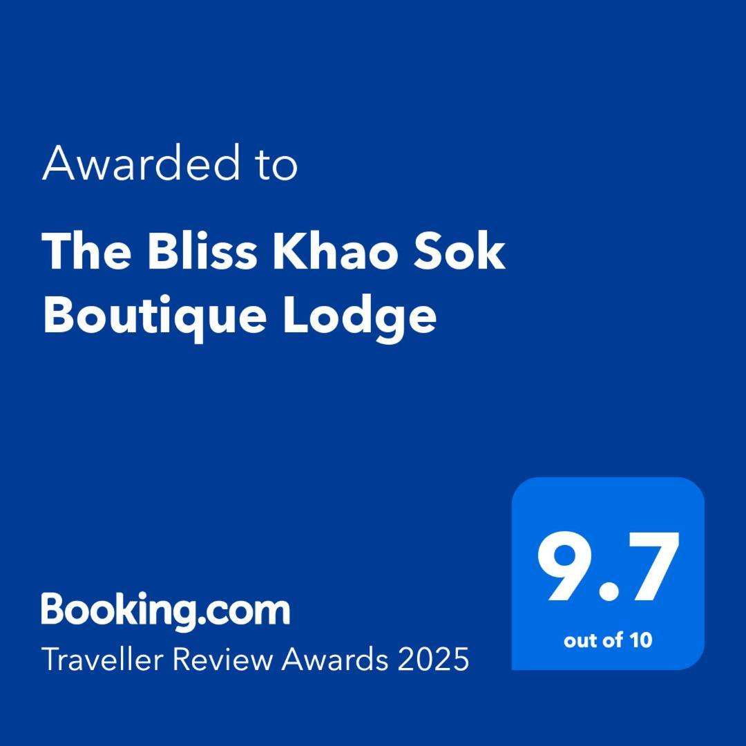 The Bliss Khao Sok Boutique Lodge Khao Sok National Park エクステリア 写真